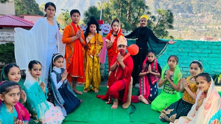 Navratri and Dussehra festival celebrated with enthusiasm at Sai International School