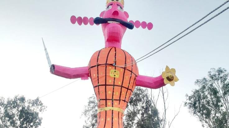 Dussehra festival celebrated with pomp in Kunihar
