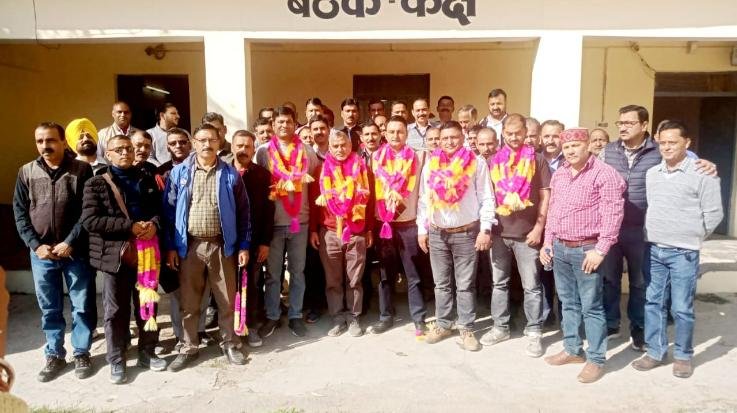 Kunihar: Jaidev Sharma made head of District Solan Non-Gazetted Employees Union