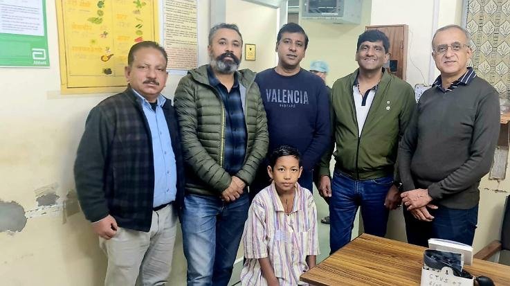 Rotary Club Shimla helps in successful surgery of child in IGMC