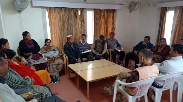 भारतीय जनता पार्टी सोलन मण्डल की विशेष बैठक का आयोजन