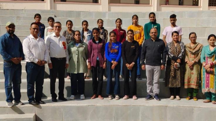 Dehra: New executive of Rakkar College Central Students Union took oath 123