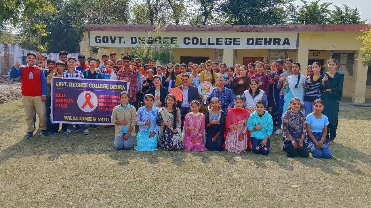 Dehra: Youth took pledge for TB free India