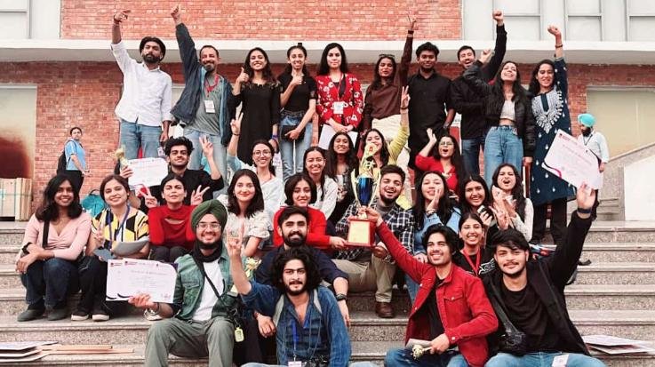 Shoolini University won overall trophy in CU National Media Fest