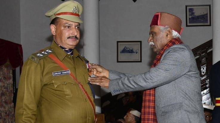 बिलासपुर में कार्यरत डीएसपी संजय शर्मा राष्ट्रपति पदक से सम्मानित