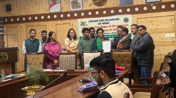 Shimla: Public Administration Department of HPU organized co-seminar