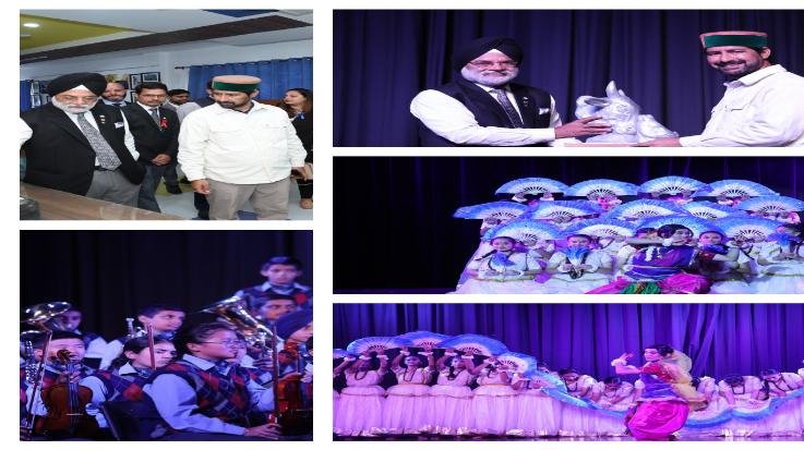 Solan: MLA Sultanpuri was the chief guest on the second day of the annual function of Pinegrove School.