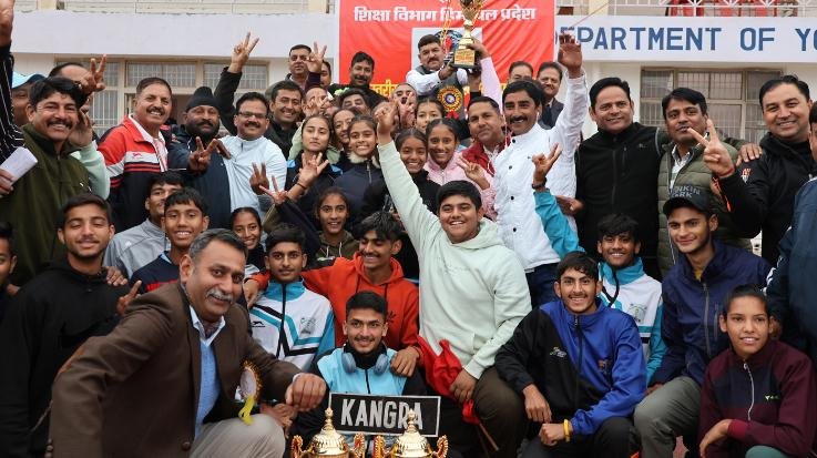  Dharamshala: Kangra champion in Under-19 state level competition