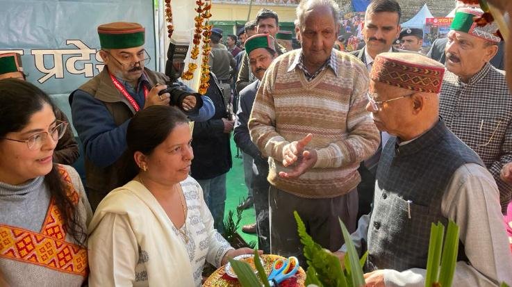 Rampur Bushahr: The fragrance of JICA's organic products is fragrant in Lavi Fair.