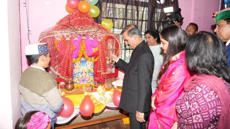  Chief Minister celebrated Diwali with children at Tutikandi Balika Ashram123