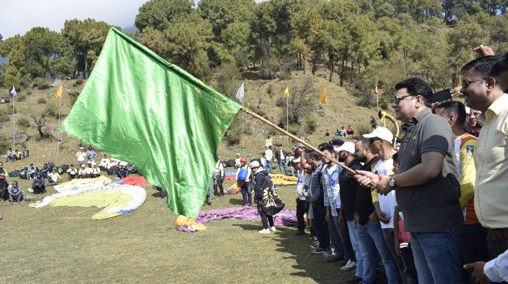  Dharamshala: After Bir-Billing, now Sudhir is busy in getting Narwana recognized as Paragliding.