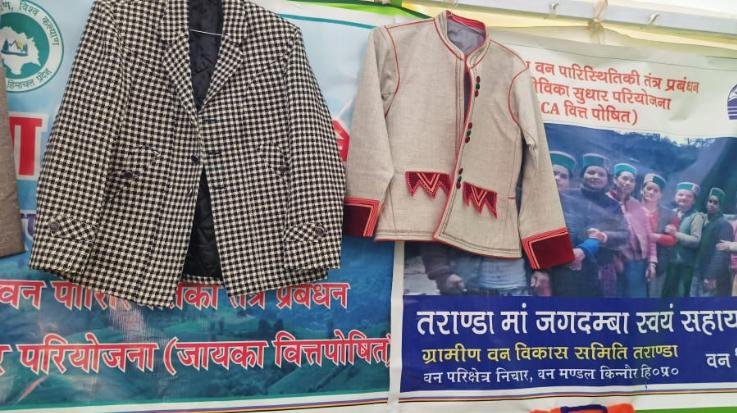  Rampur Bushahr: Tourists were impressed by JICA's attire in the International Lavi Fair.