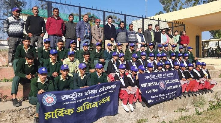  Kunihar: Seven day NSS camp started in student school Kunihar