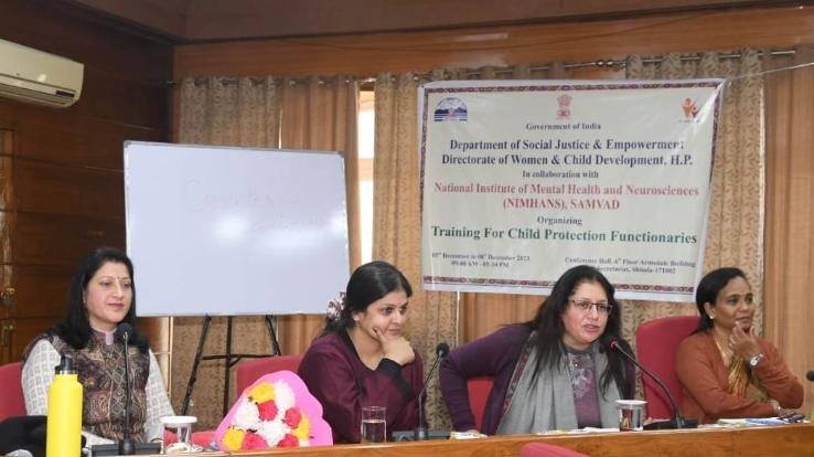 Four-day training program started under Mission Vatsalya Scheme