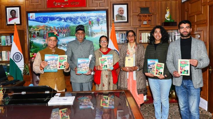 Shimla: Governor released books of Ravindra Thakur