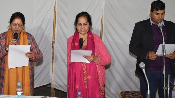 Solan Municipal Corporation: Usha Sharma became mayor and Meera Anand became deputy mayor.