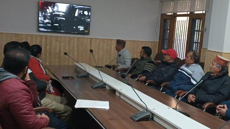  Shimla: Film on Bangladesh Liberation War shown at Congress Headquarters Rajiv Bhawan.