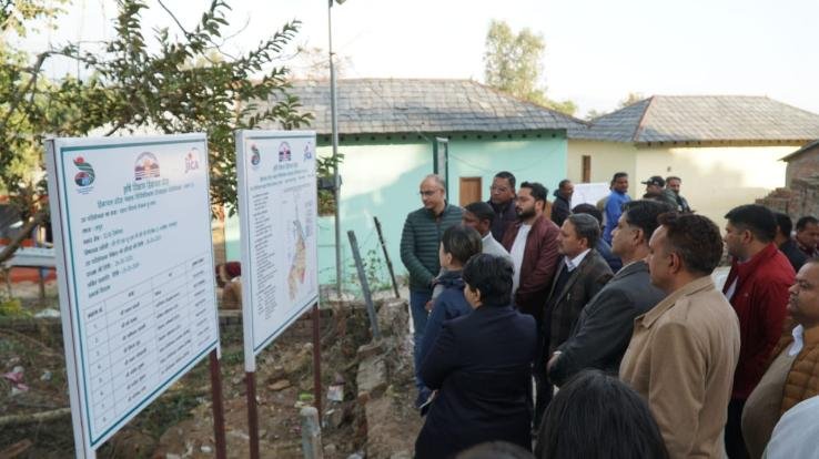 Dharamshala: Experts from India and Sri Lanka inspected the work of JICA