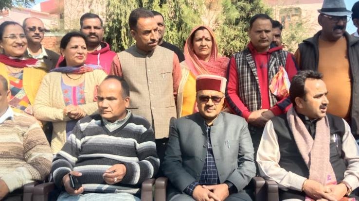 राष्ट्रीय अध्यक्ष जे पी नड्डा के आगमन की तैयारियां पूरी