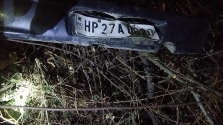 Car fell into ditch in Khanotu, Rampur, three dead, 1 injured