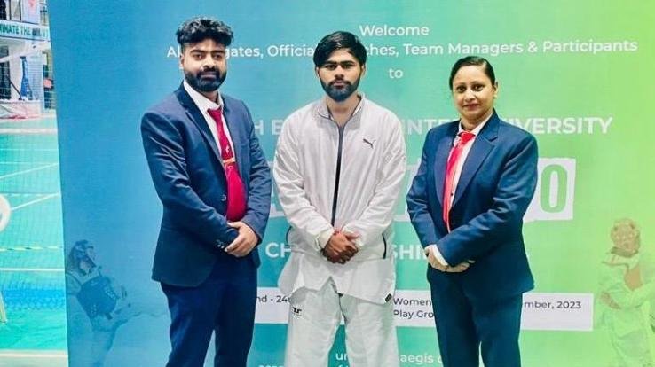 Solan: Shoolini University's student becomes Inter University Taekwondo Champion