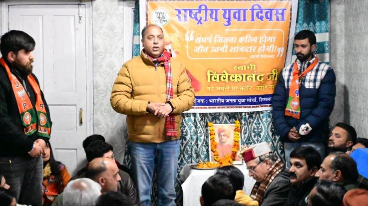Shimla: Sukhu government does not forget to take loan every month: Jairam Thakur