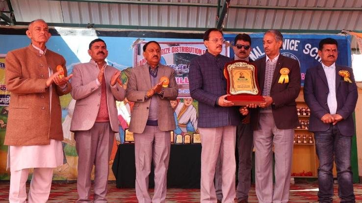 Nahan: Along with physical and intellectual development, education also improves personality: Harshvardhan Chauhan.