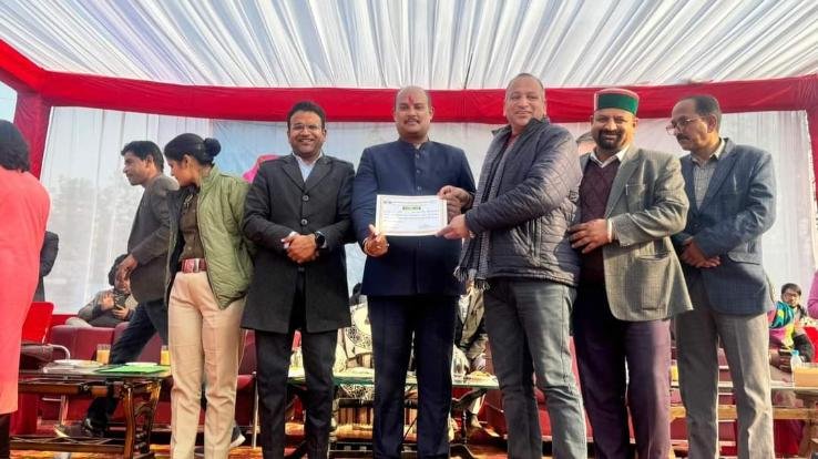 Jaisinghpur: Gram Panchayat Dagoh got another reward