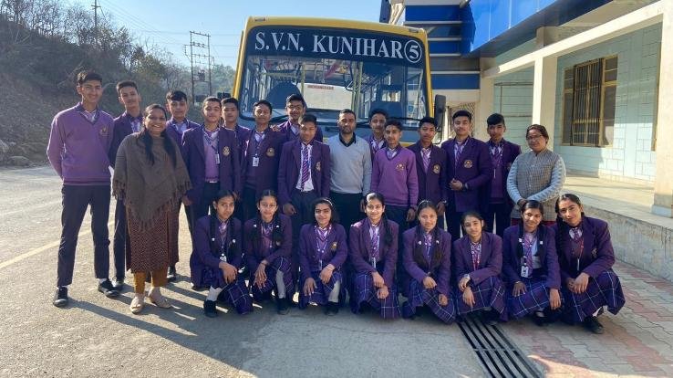 दी एस वी एन विद्यालय कुनिहार के विद्यार्थियों में CBSE परीक्षा को लेकर भारी उत्साह