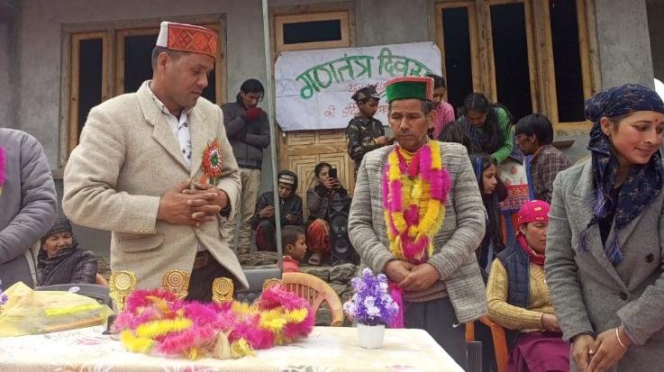  Kullu: Republic Day was celebrated in remote village Nahin in Tirthan Valley