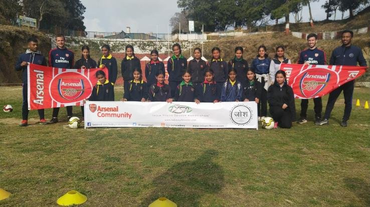 डगशाई पब्लिक स्कूल में चार दिवसीय फुटबॉल शिविर का सफल आयोजन 