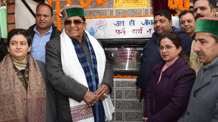 Solan: Providing clean water is also the priority of the state government: Dr. Shandil  123