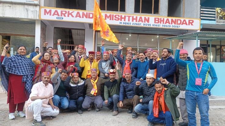 Kullu: Ram devotees got a warm welcome in Aut