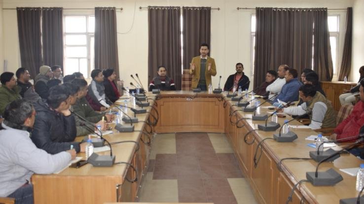  Dharamshala: Information given to teachers about School Safety App by District Disaster Management Authority.