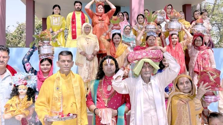  Shri Madbhagwat Katha started in Behalpur