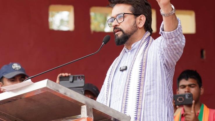 Congress' top to local leadership is scared of defeat: Anurag Thakur