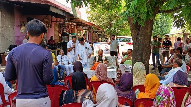 Malendra Rajan campaigned for Kangra-Chamba Congress candidate Anand Sharma.
