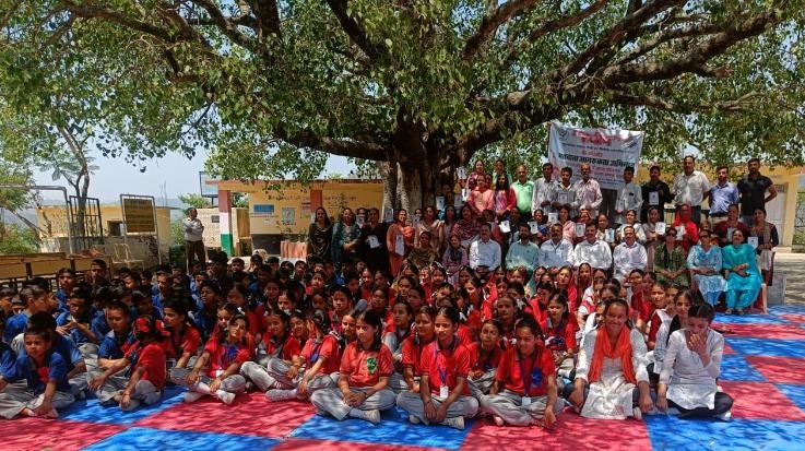Voter awareness program organized in Dumaihar Vidyalaya, Kandaghat