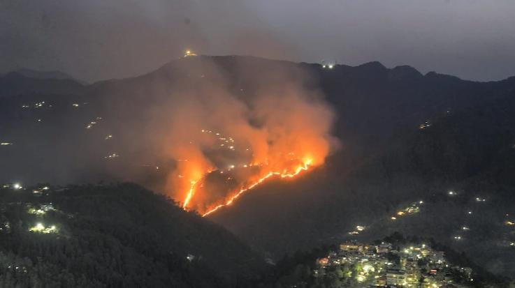 Himachal's forests are continuously burning, 29 incidents recorded in 24 hours