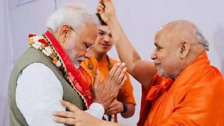 Swami Rambhadracharya will participate in PM Modi's swearing-in