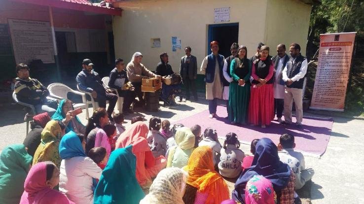 राज्य नाट्य दल के कलाकारों ने दी कल्याणकारी योजनाओं की जानकारी