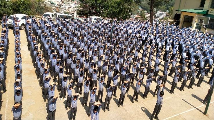 Solan: Made aware about the importance of yoga