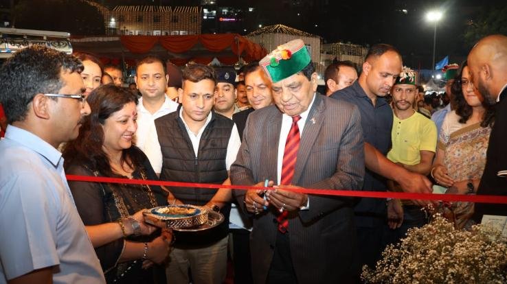 Health Minister inaugurated the first cultural evening of Maa Shoolini Fair