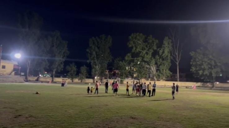 Day and night football competition organized in Kunihar after 10 years