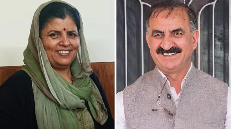 For the first time in the political history of Himachal, wife will be seen in the assembly with her husband.