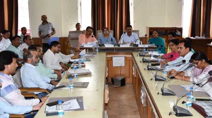 Quarterly meeting of Zilla Parishad Solan concluded Quarterly meeting of Zilla Parishad Solan concluded