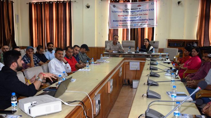 Solan: One day workshop organized on disaster management