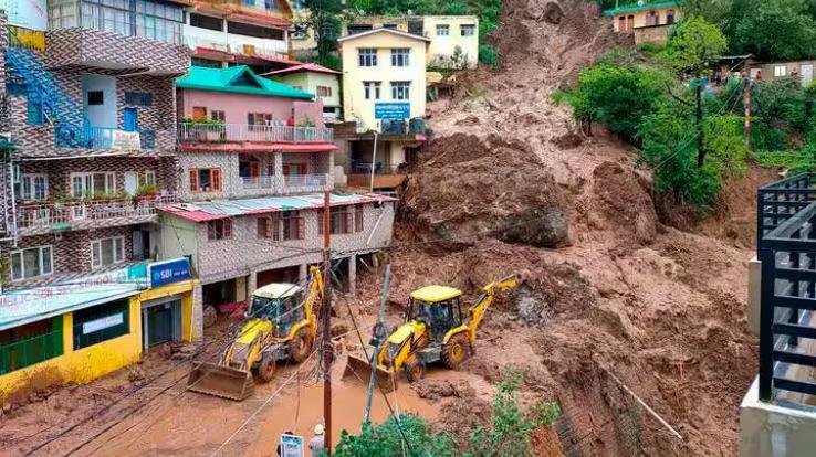 Himachal: Due to heavy rains, property worth Rs 410 crore has been damaged in the state so far.
