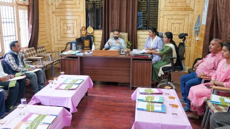 Patient Welfare Committee meeting held at District Tribal Ayurvedic Hospital Reckong Peo