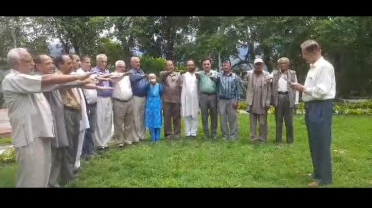 Pensioners Welfare Association Rajgarh executive took oath
